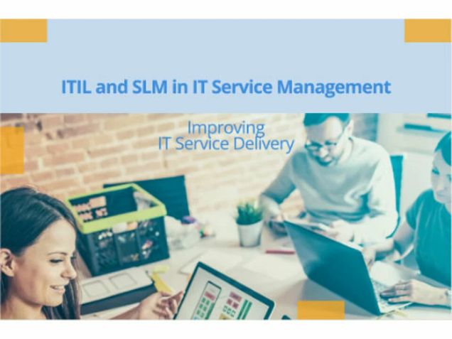 Team arbeitet gemeinsam mit Laptop und Tablet an digitalen Lösungen als Symbol für ITIL, Service Level Management und die Optimierung der IT-Servicebereitstellung